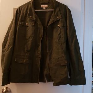Dark green jacket